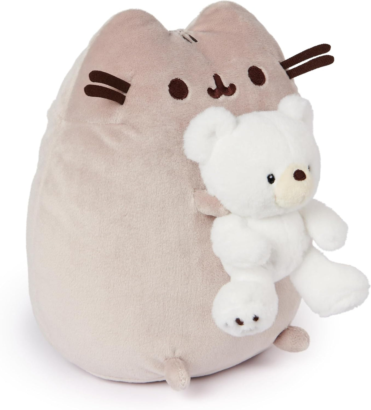 GUND Pusheen con Kai Bear - Gato de peluche con oso de peluche para...