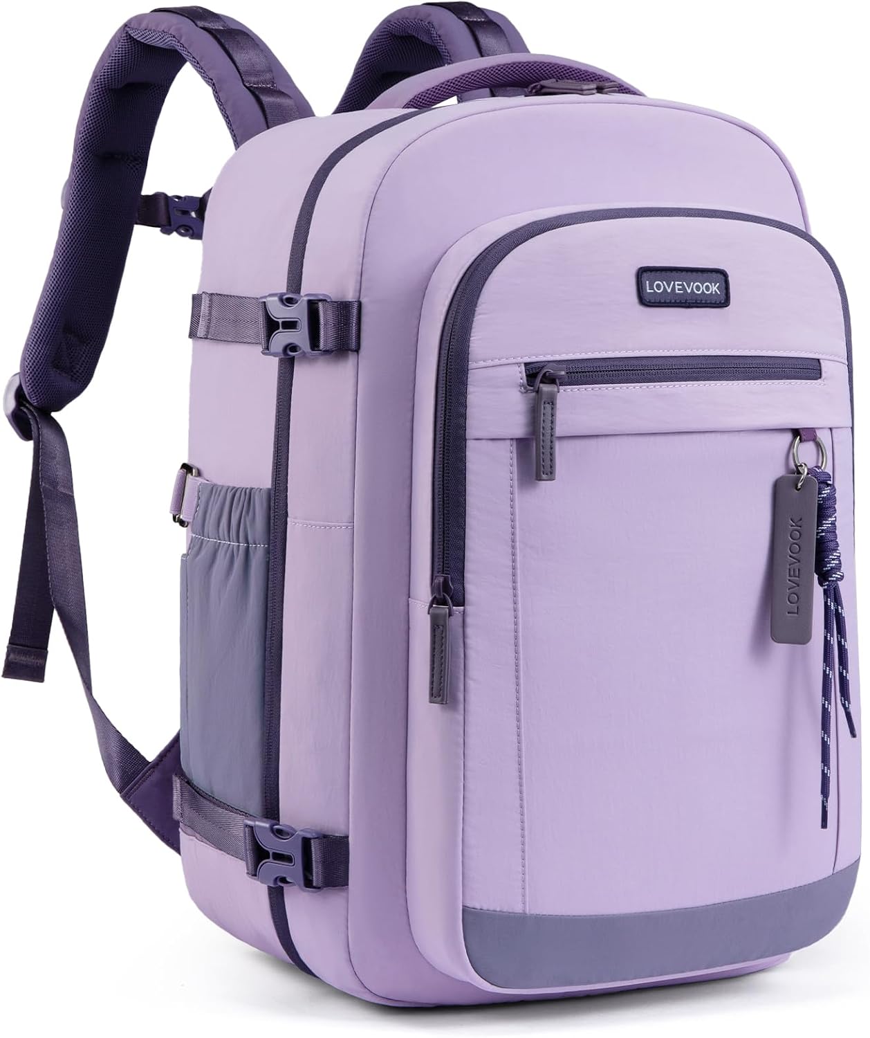 LOVEVOOK Mochila de viaje de 40L para mujer, equipaje de mano aprob...