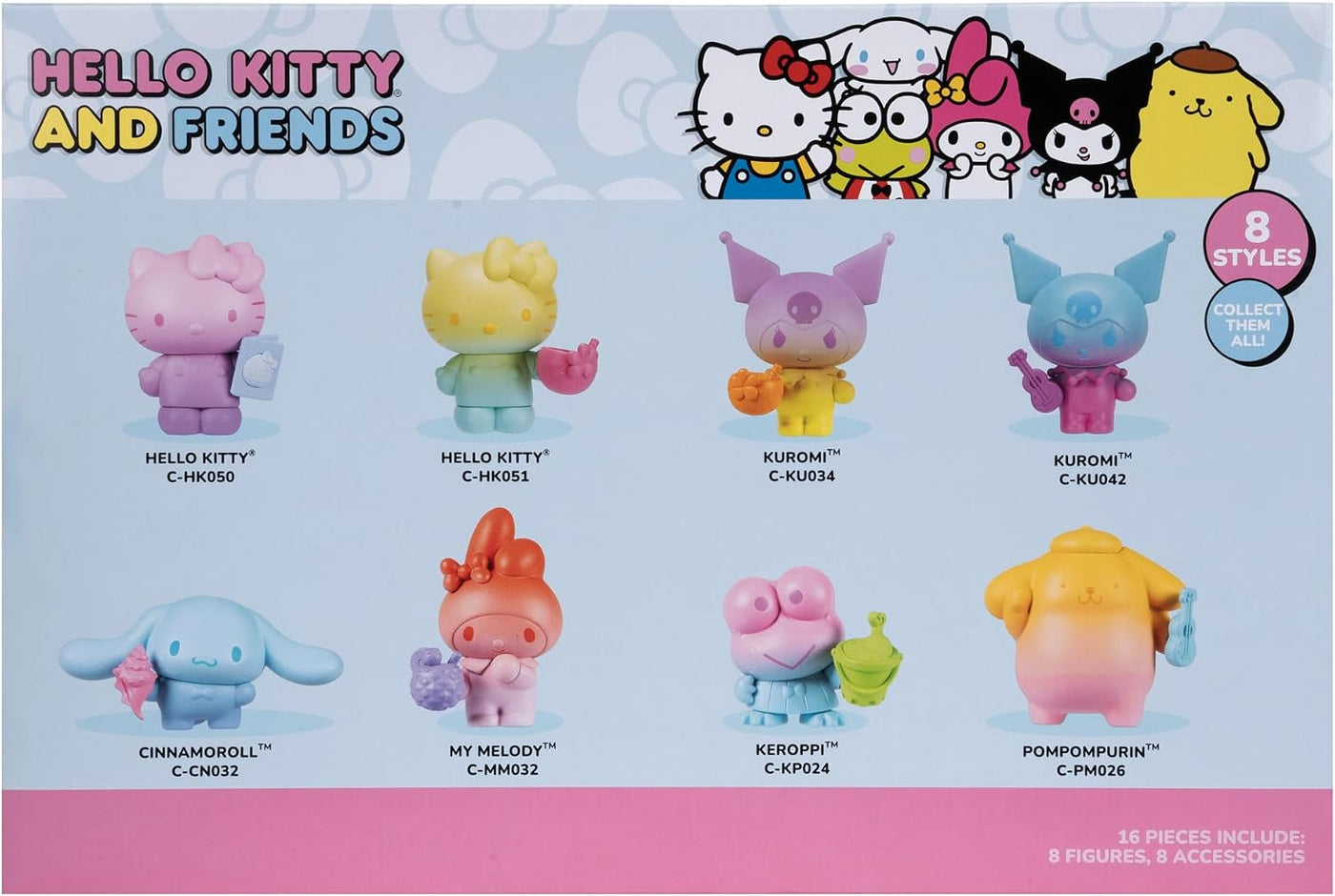 Jazwares Hello Kitty and Friends Ombre Tropical Party - Paquete de...