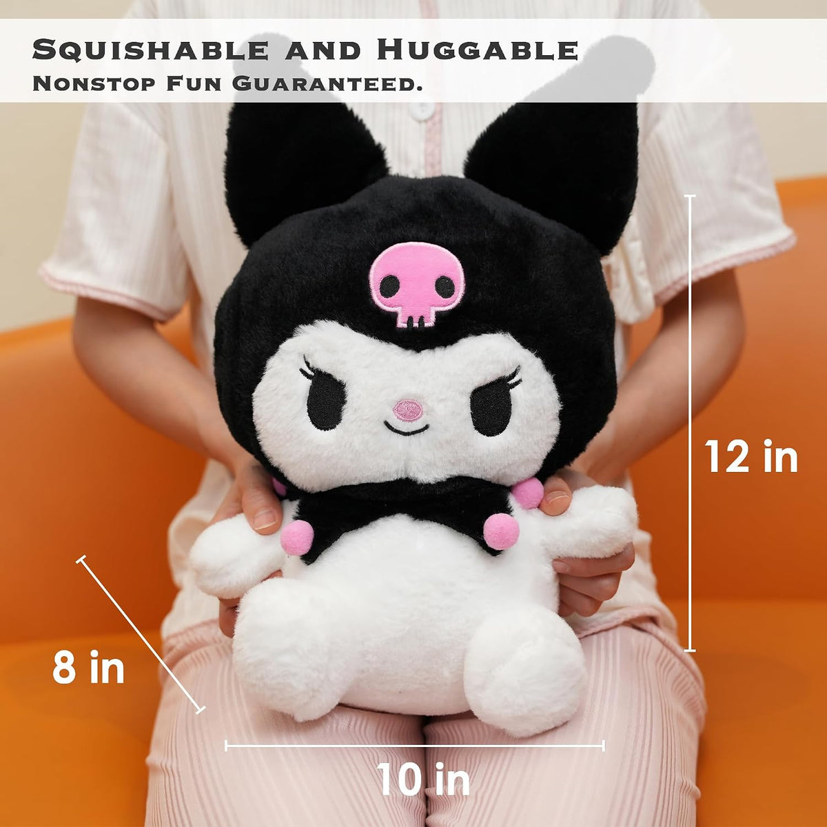 Juju Black Peluche Kawaii (12 pulgadas) - Lindo Animal de Peluche K...