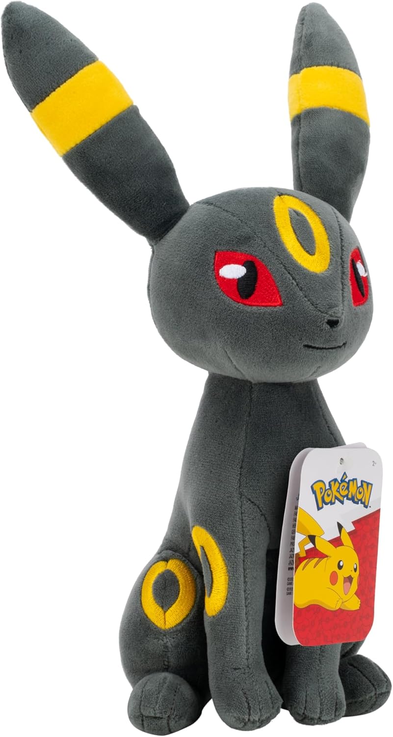 Pokemon: Umbreon - Personaje de peluche de 8 pulgadas, Pokémon de l...