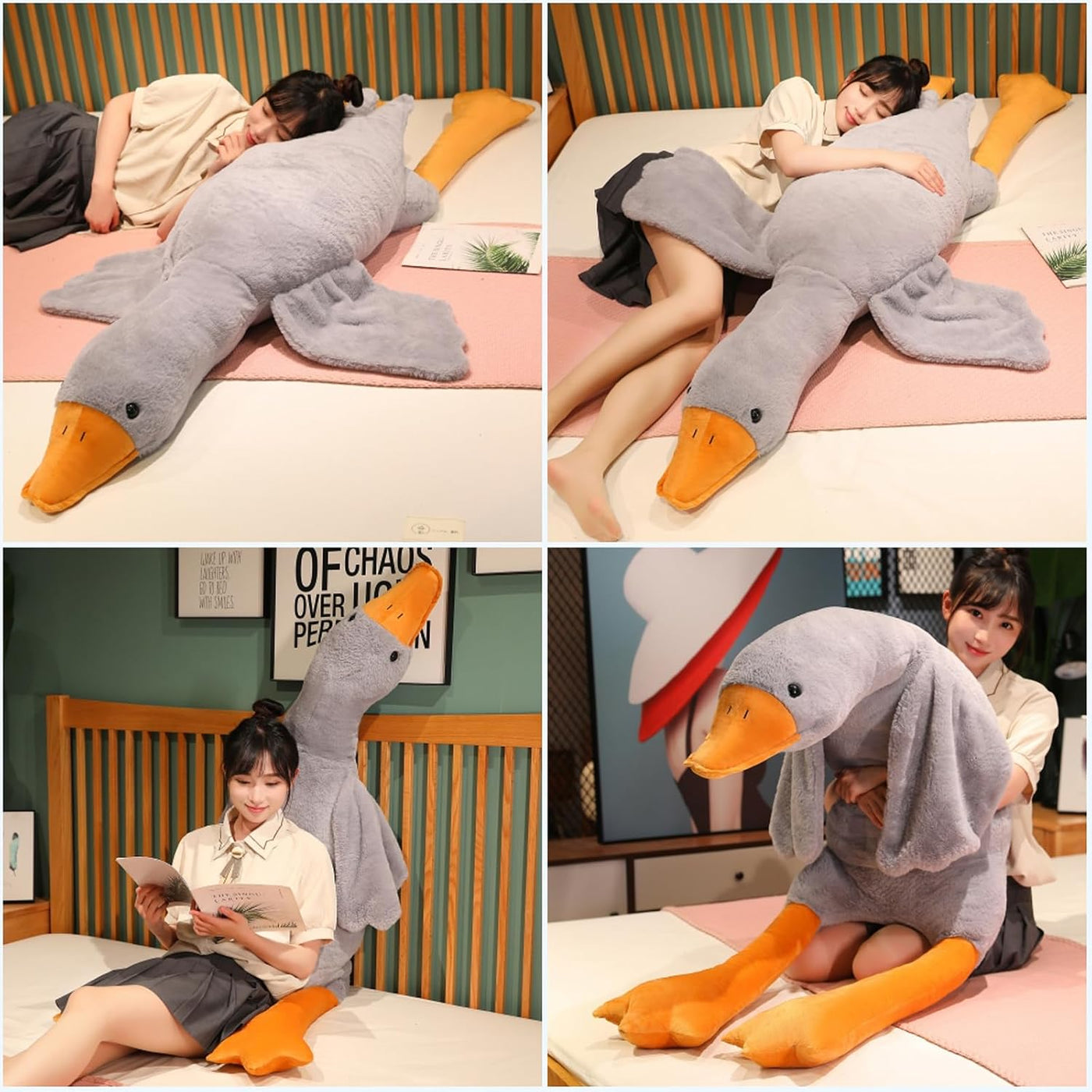 Grafingy Animal de Peluche Cisne, 74.8 pulgadas 4.85 libras Juguete...