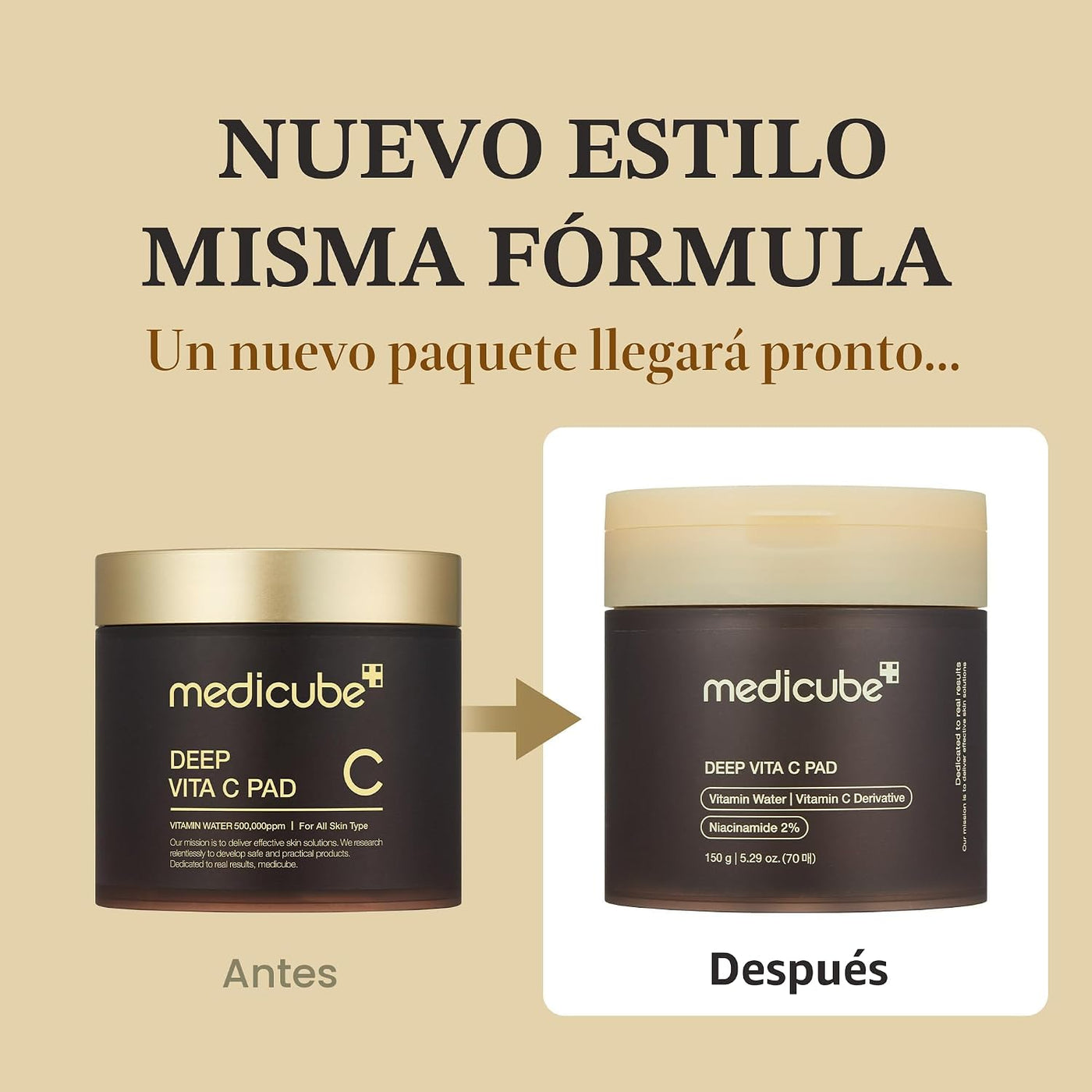 medicube Toner Pads Deep Vita C
