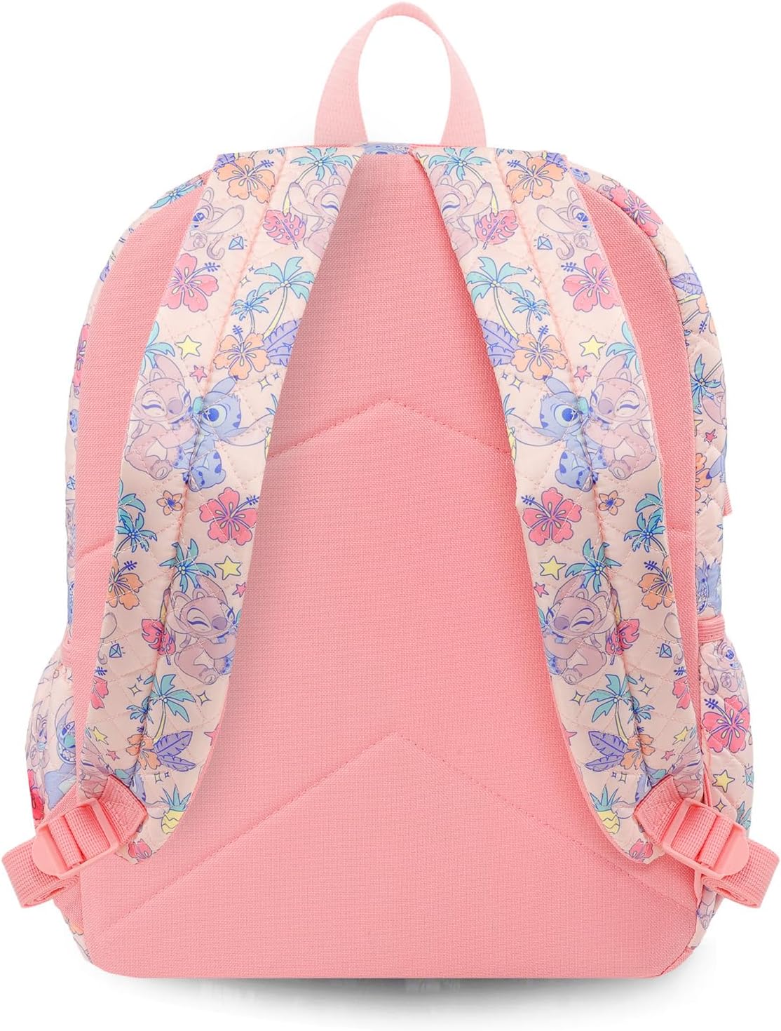 Paquete de mochila escolar Stitch & Angel con mochila de lujo de 16...
