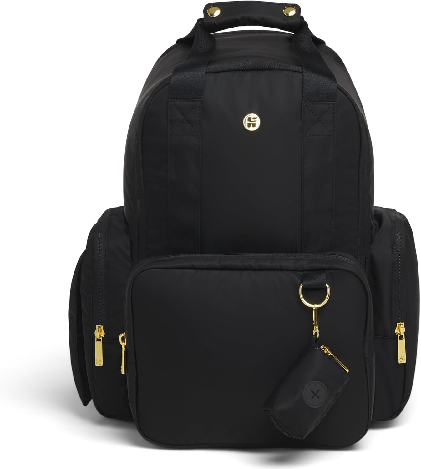 HUGGIES Mochila para pañales unisex para adultos, color negro, tall...