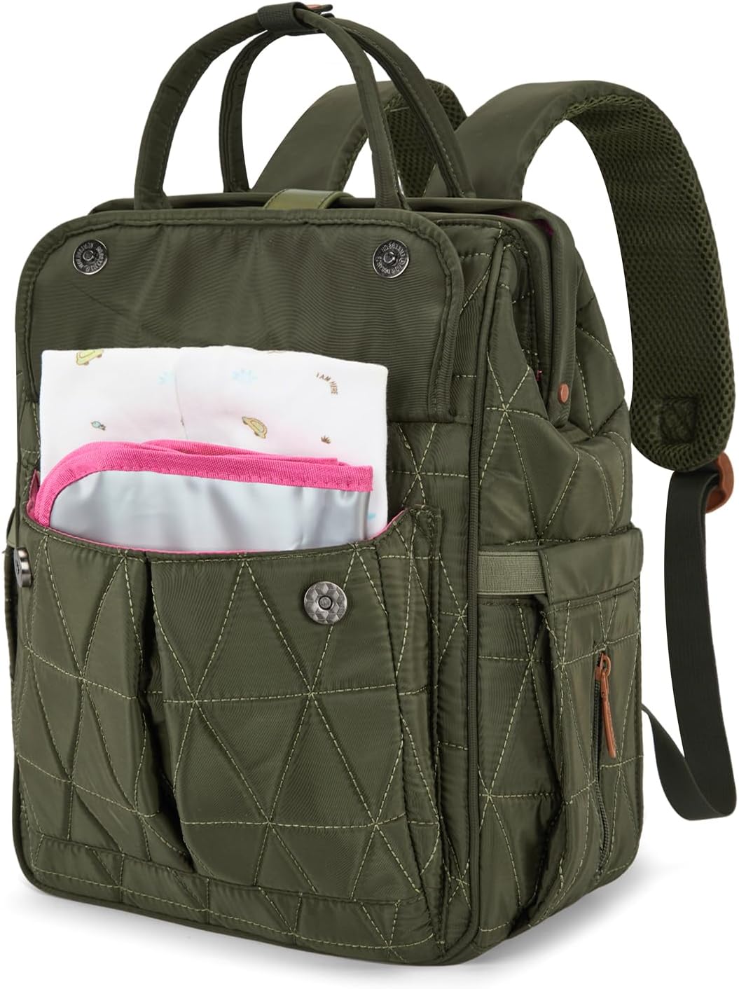 Montana West Wrangler - Mochila para pañales con bolsillos aislados...