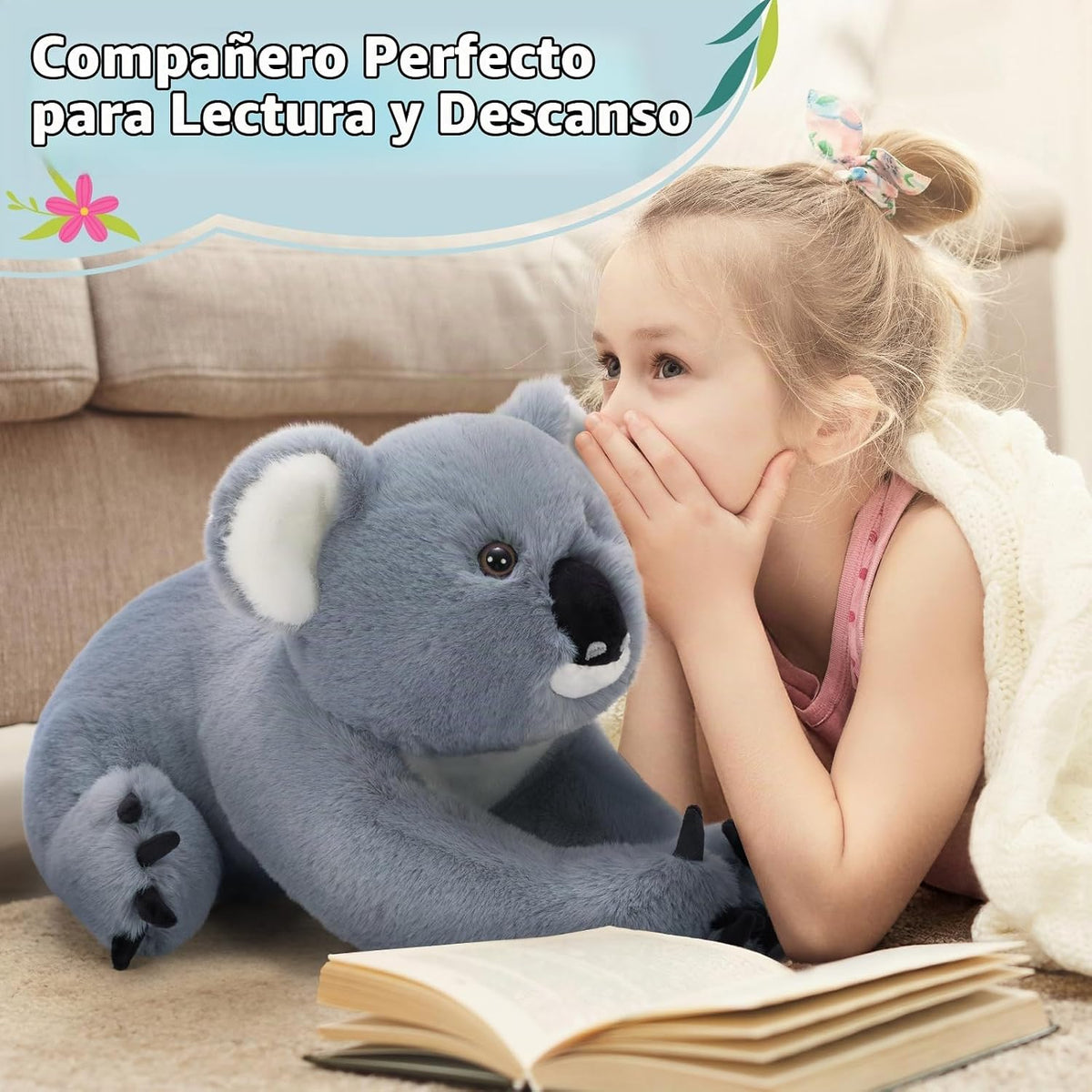 MaoGoLan Koala - Animal de peluche gigante de 25.6 pulgadas, diseño...