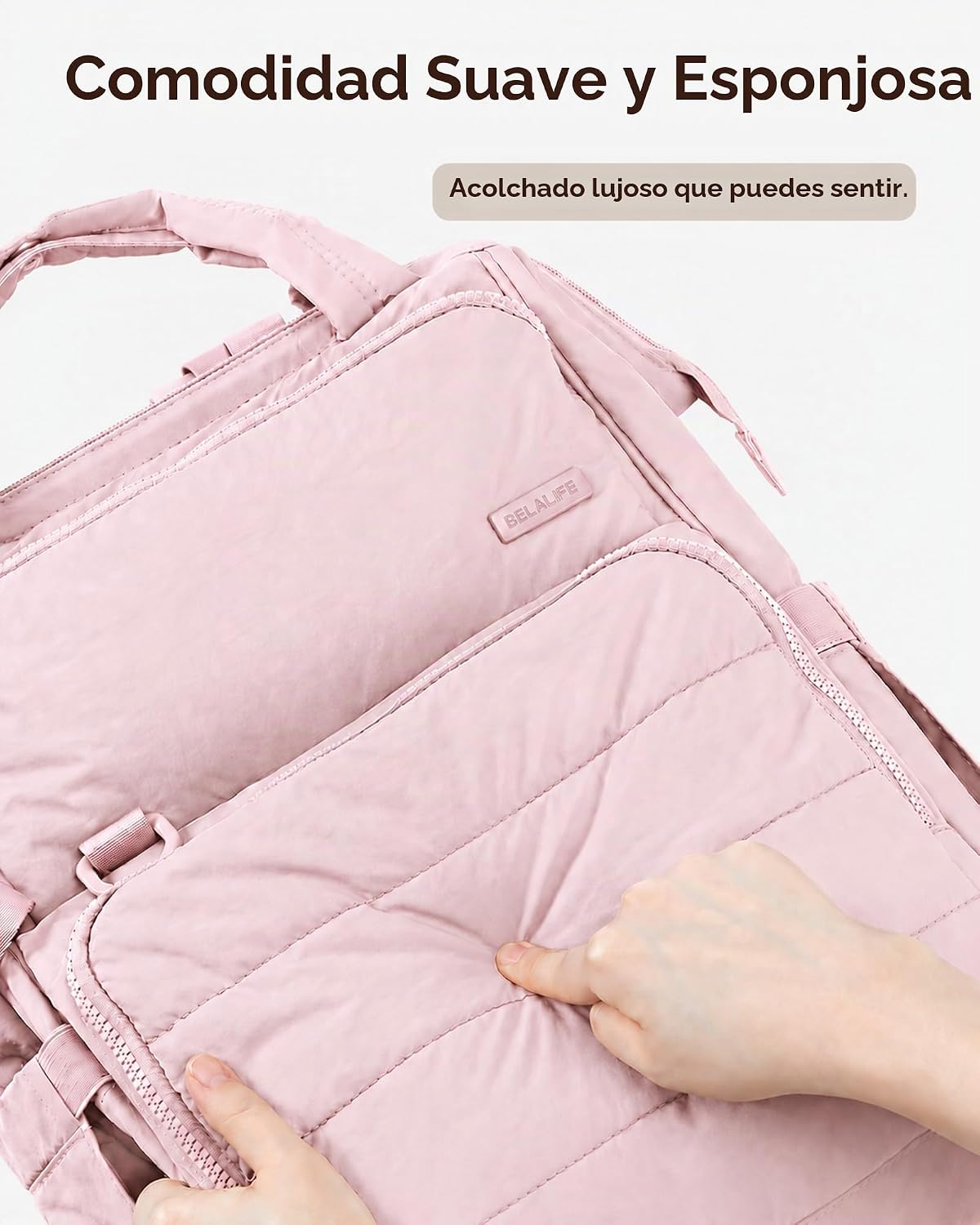 BELALIFE Mochila para pañales con cambiador, organizador para el cu...