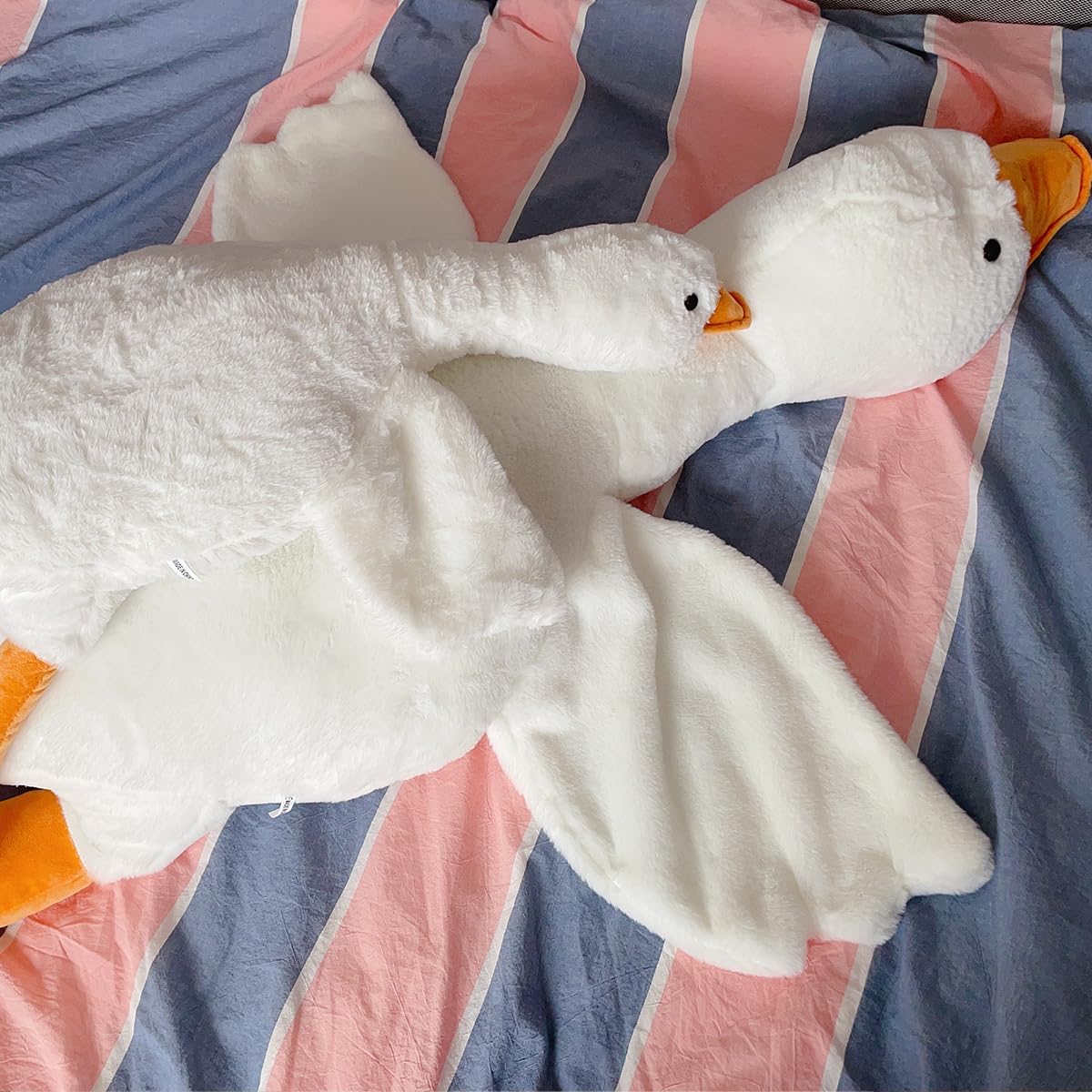 Haengbuk - Peluche de ganso, almohada gigante para dormir de 74.8 p...