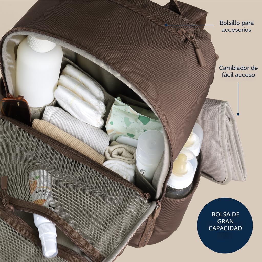 Itzy Ritzy Mochila para Pañales Utilitaria \u2013 Cuenta con 17 Bol...
