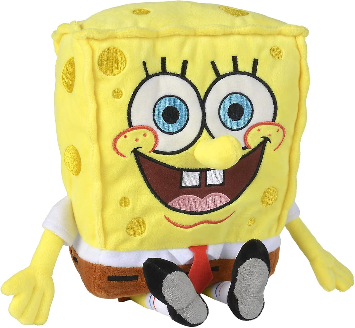 Simba Juguetes - Peluche de Bob Esponja - Ultra suave y acogedor -...