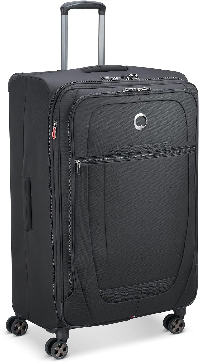 DELSEY PARIS Helium DLX Softside - Maleta expandible con ruedas gir...
