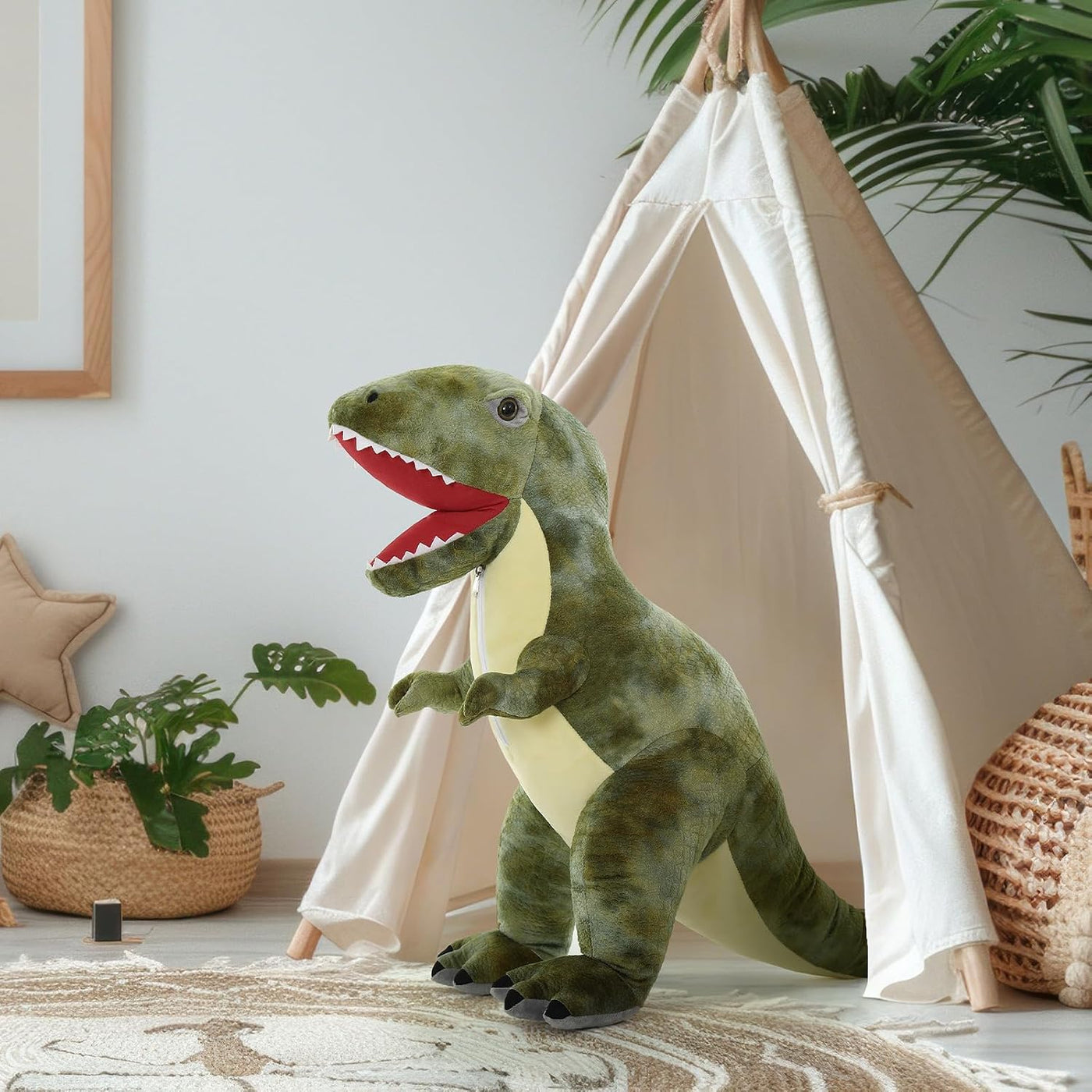 MorisMos Peluche de dinosaurio T-Rex gigante de 36 pulgadas, juguet...