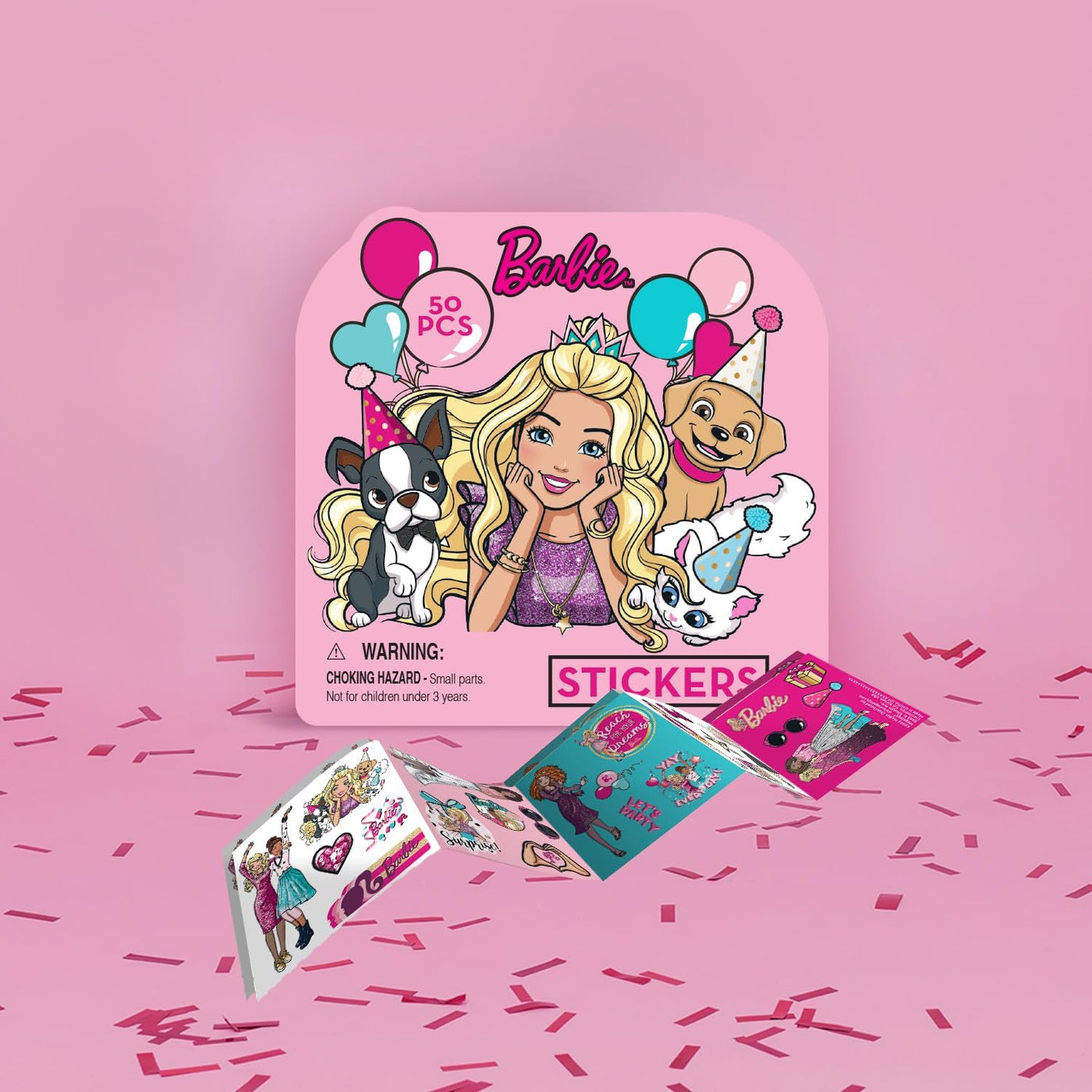 Megatoys Juego de regalo de fiesta de cumpleaños de Barbie, caja de...