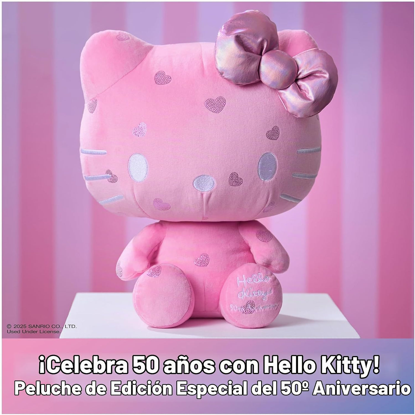GUND Sanrio Hello Kitty - Peluche conmemorativo del 50 aniversario...