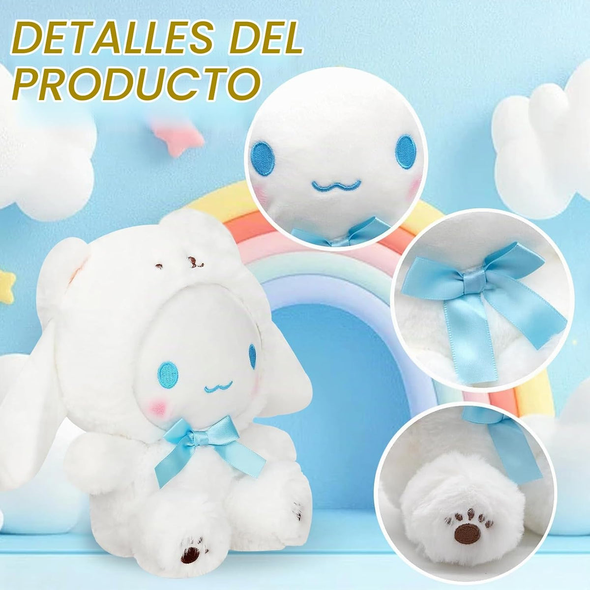 JBSBAQI Peluche, Figura de Juguete de Peluche de Dibujos Animados K...