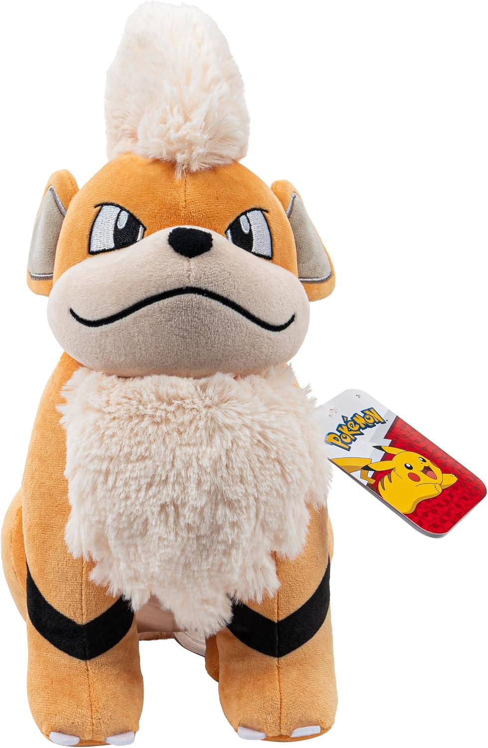 Peluche de Pokémon Growlithe - Peluche suave de 12 pulgadas con det...