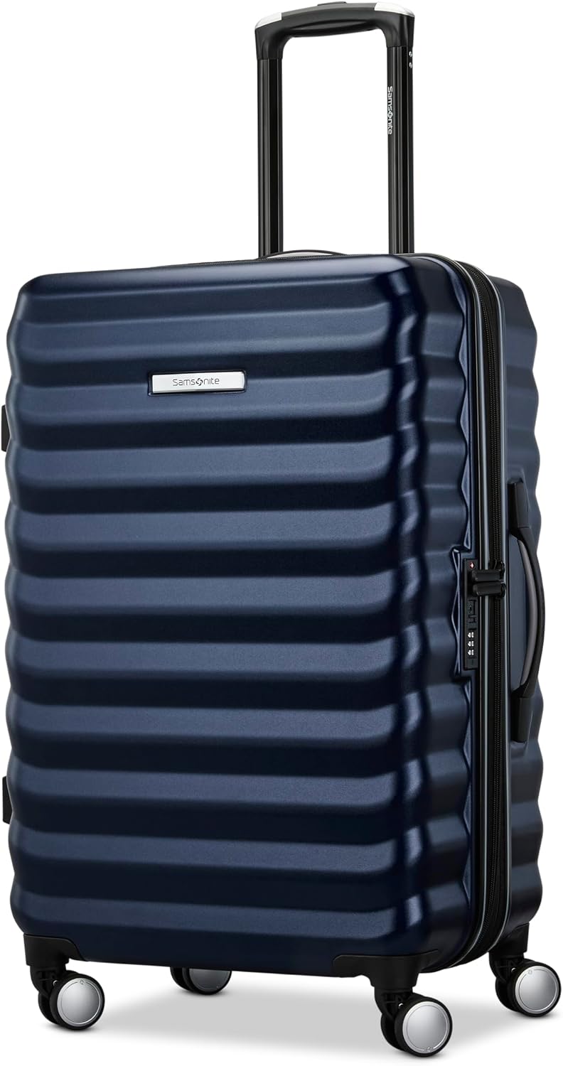 Samsonite Maleta ligera de 20 pulgadas con elementos expandibles, d...