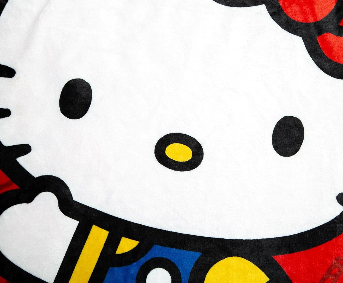 Sanrio Hello Kitty and Friends - Manta de forro polar Sherpa de gra...