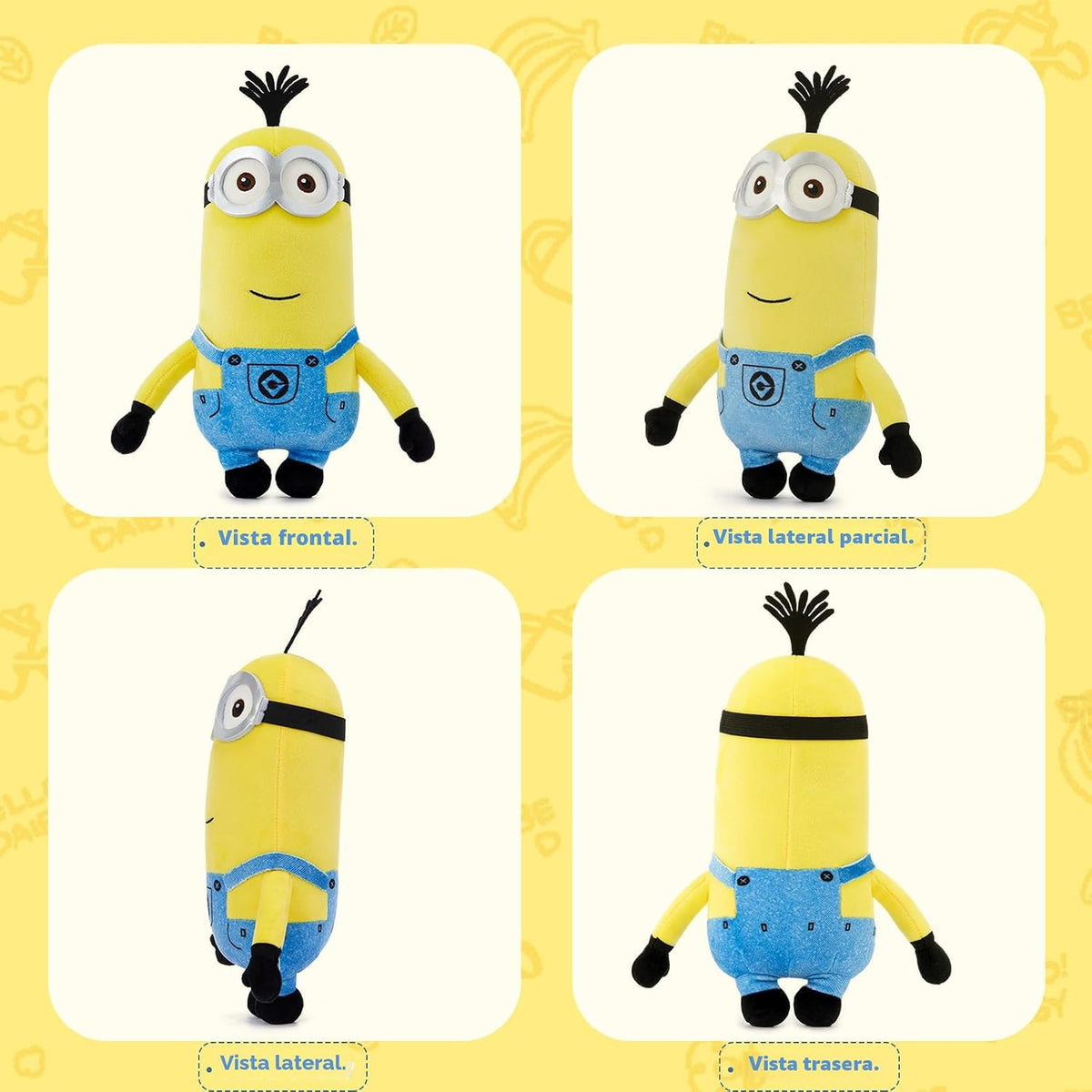 MINISO Animales de Peluche de Minions de 10" Juguetes de Peluch...