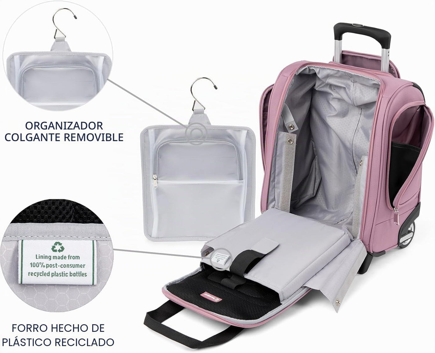 Travelpro Maxlite 5 Softside - Bolsa compacta ligera con 2 ruedas,...