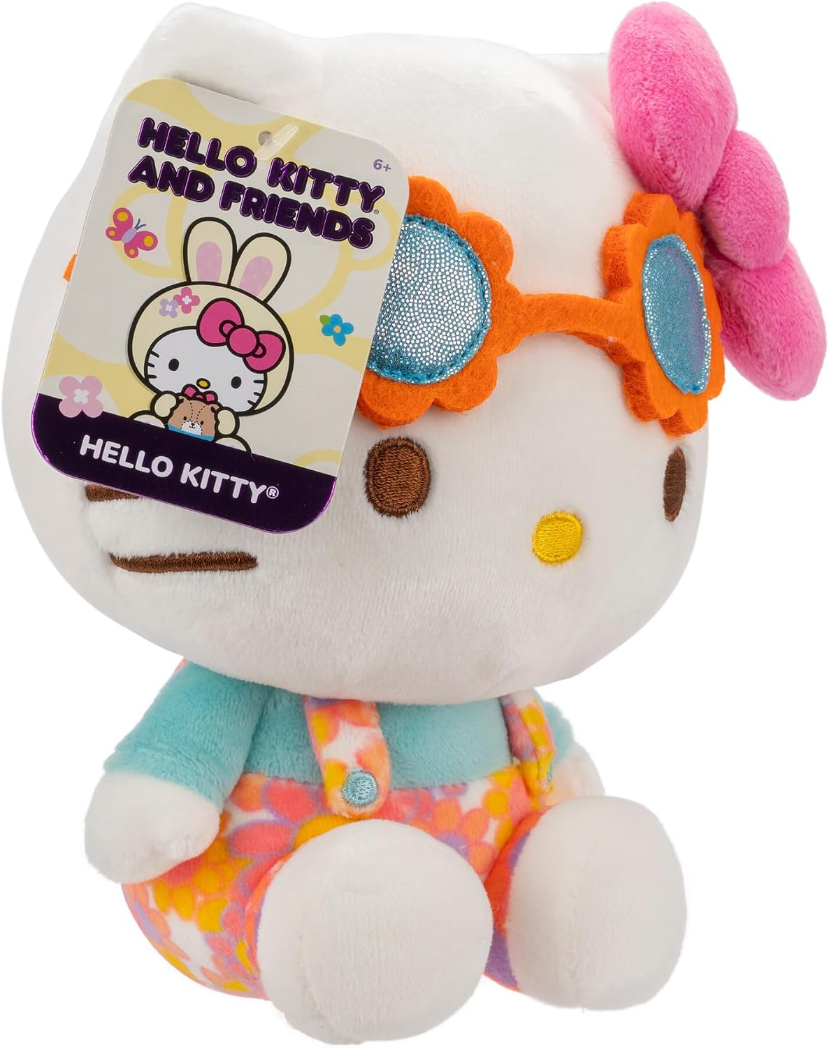 Hello Kitty y amigos: muñeco de peluche de 8 pulgadas con mono de f...