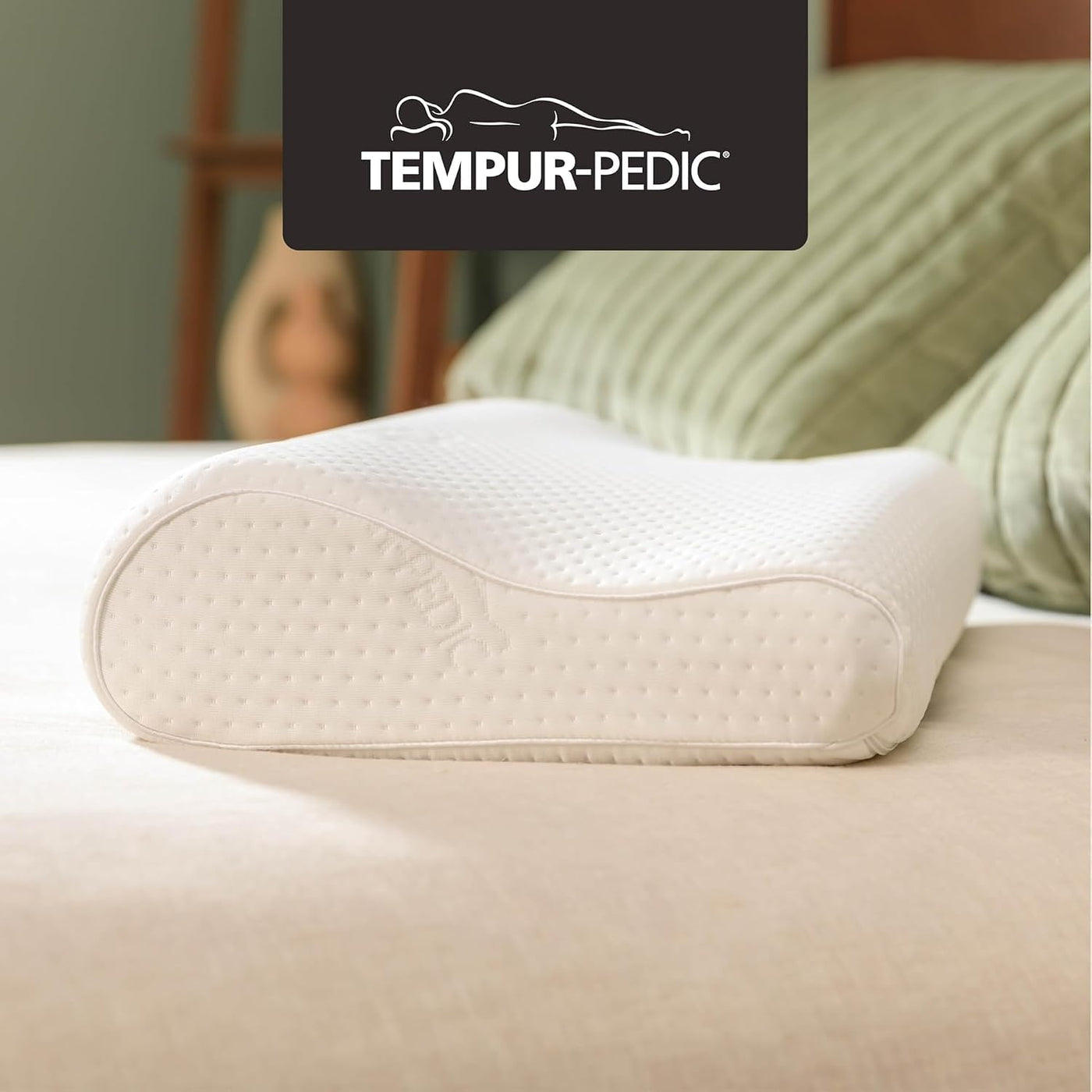 TEMPUR-Pedic, Almohada TEMPUR-Neck Estándar, Perfil Alto-Paquete de...