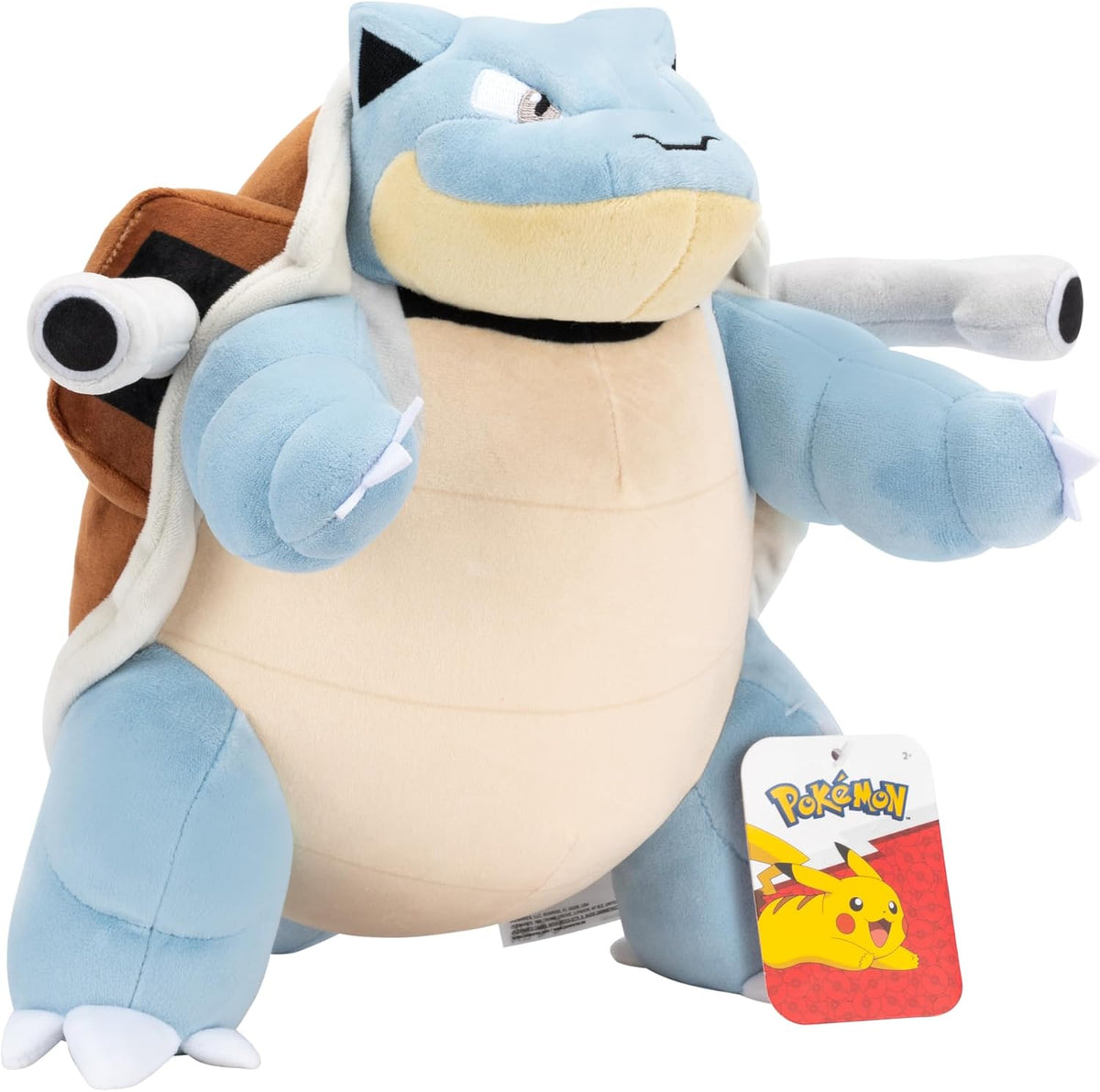 Pokemon Blastoise - Peluche grande de 12 pulgadas - Figura de evolu...