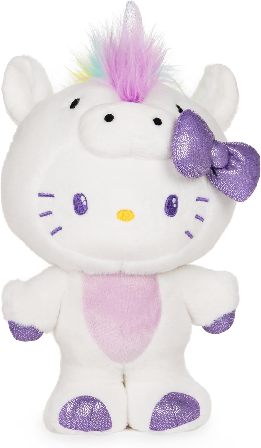 GUND Sanrio Hello Kitty Unicorn de peluche, animal de peluche de un...
