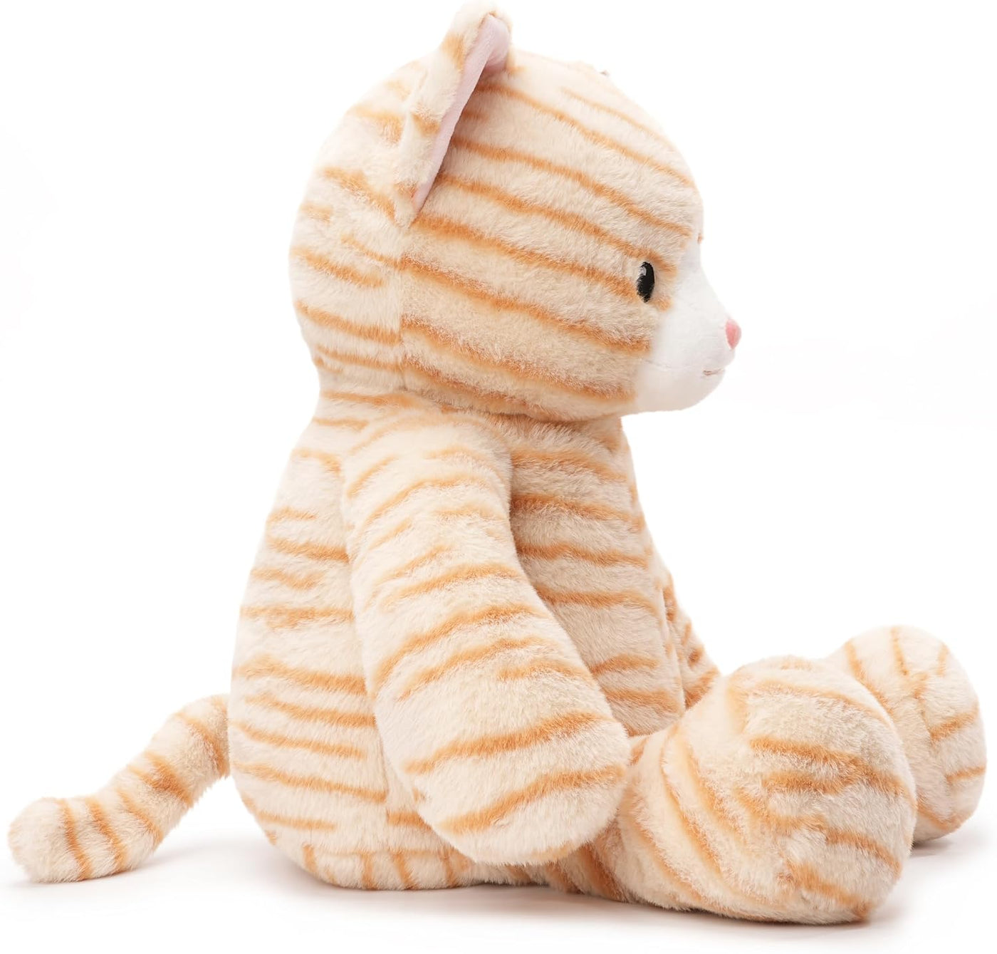 WEIGEDU Peluche de gato de peluche aderezable, 24.8 pulgadas | Se a...
