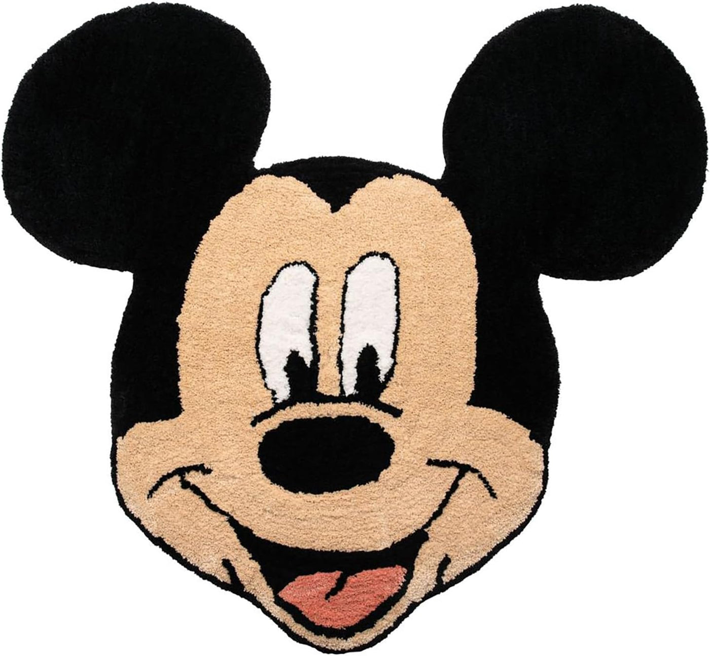 Jay Franco Alfombra de acento mullida de felpa de Disney Mickey Mou...
