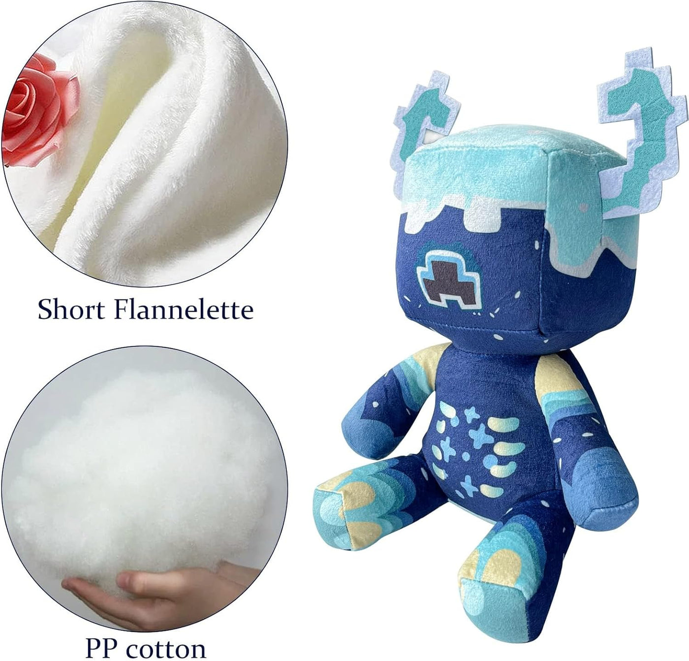 XSLWAN Warden Peluche Suave Juguete Cojín Decorativo para Fanáticos...