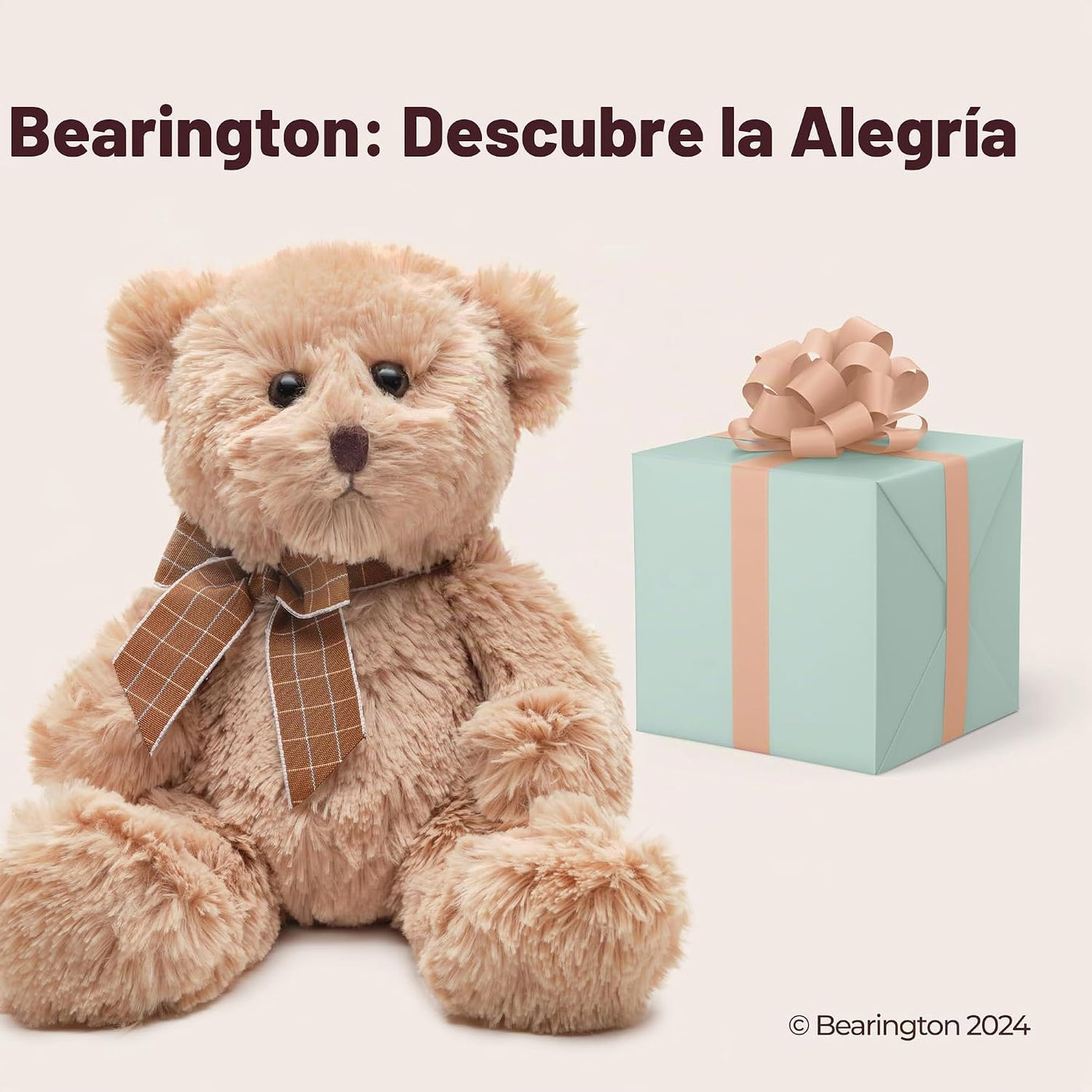 Bearington Lil' Bensen Oso de Peluche Relleno Teddy Bear para B...