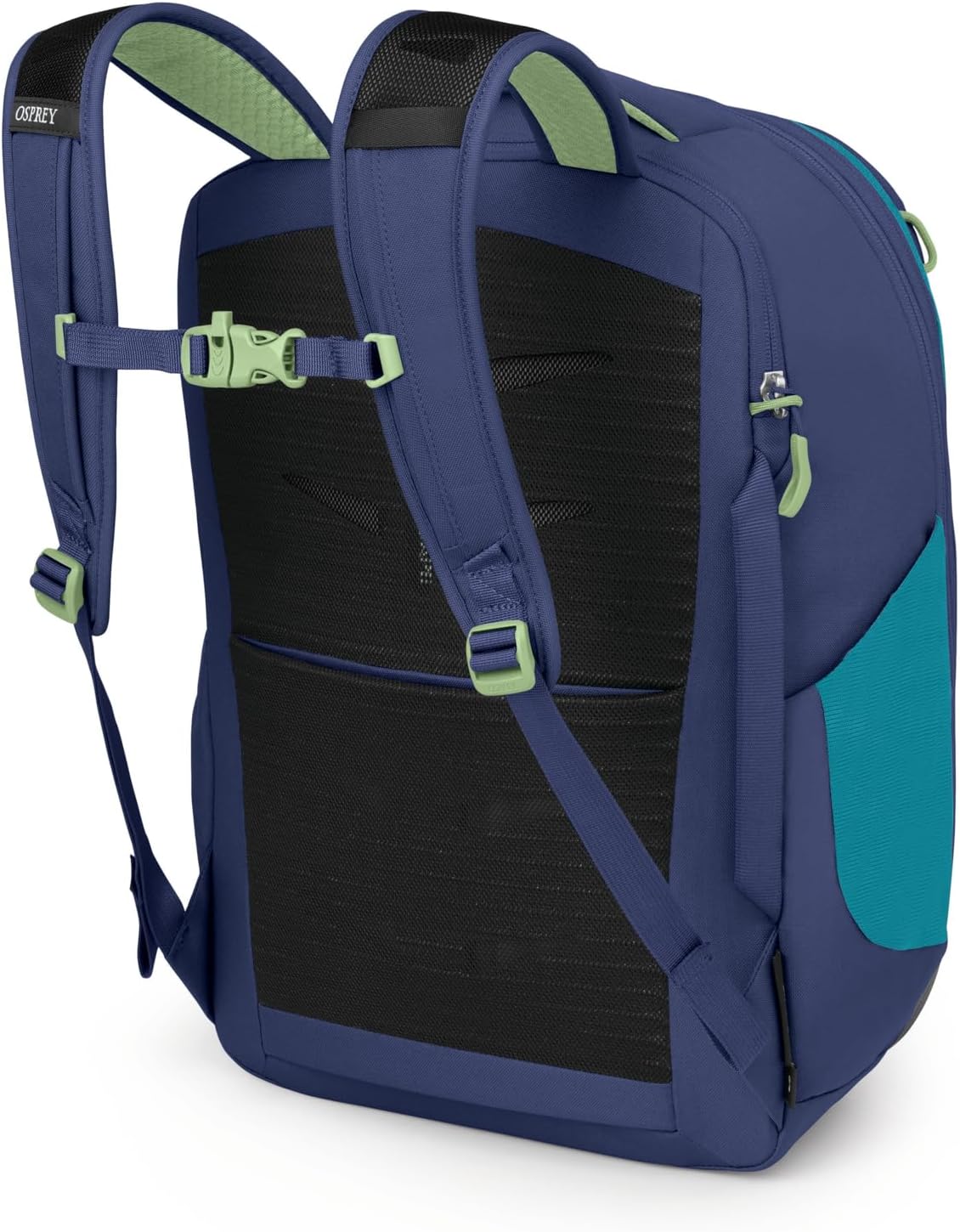 Mochila Osprey Daylite Expandable 26+6 de Viaje, Azul Spikemoss\/Al...