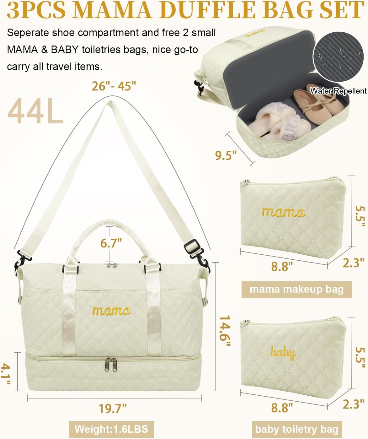 Mama Baby Bolsa de Hospital Esencial para Embarazo para Mujeres Par...