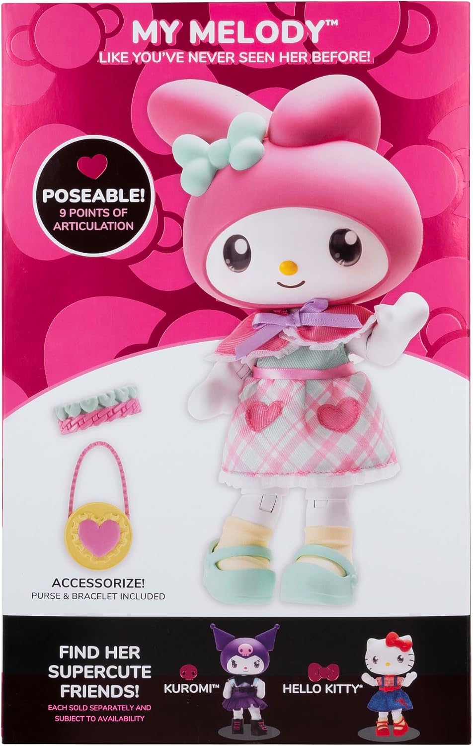 Hello Kitty® y sus amigos Figura articulada premier de 8 pulgadas d...