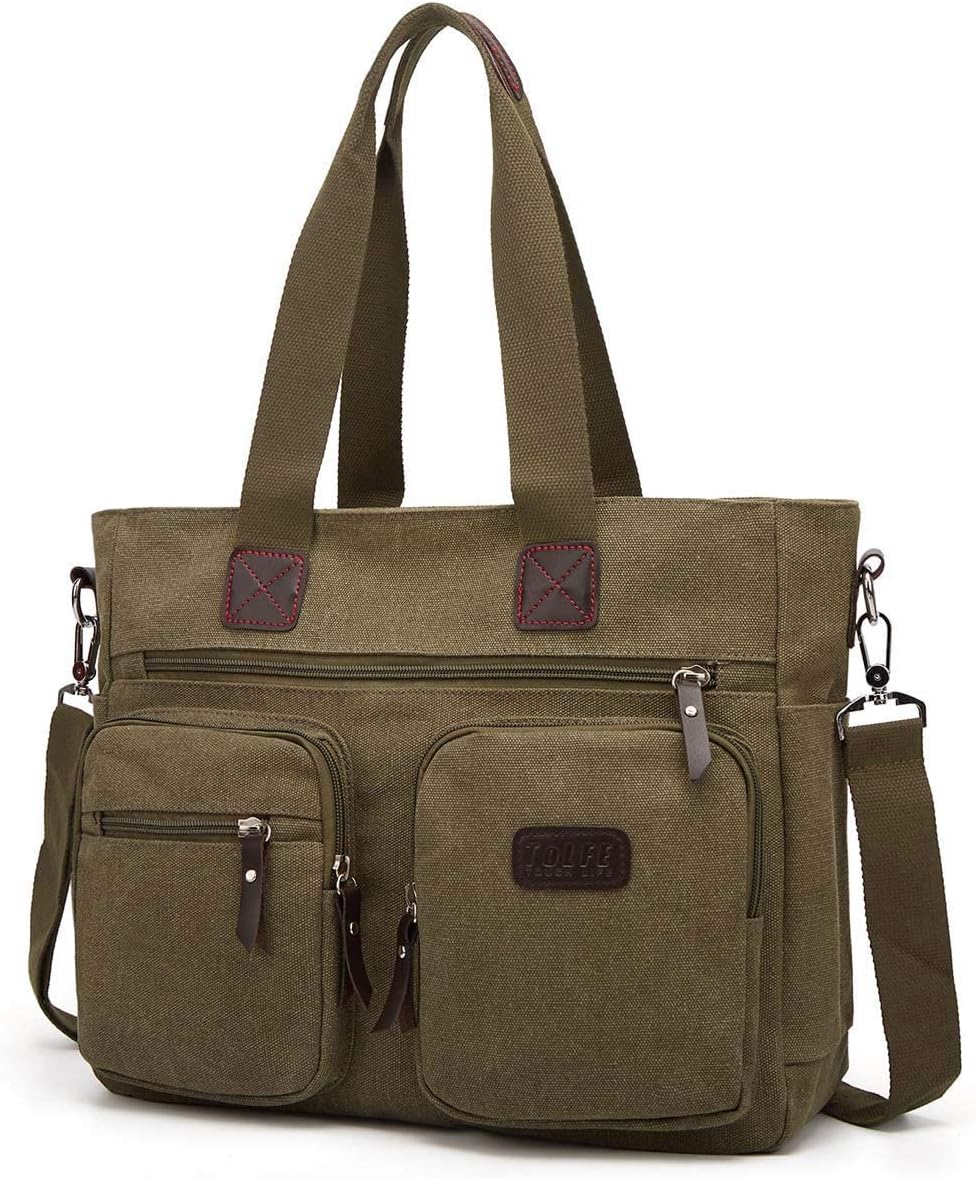 ToLFE Bolso de Mano con Asa Superior para Mujer, Bolso de Hombro, B...