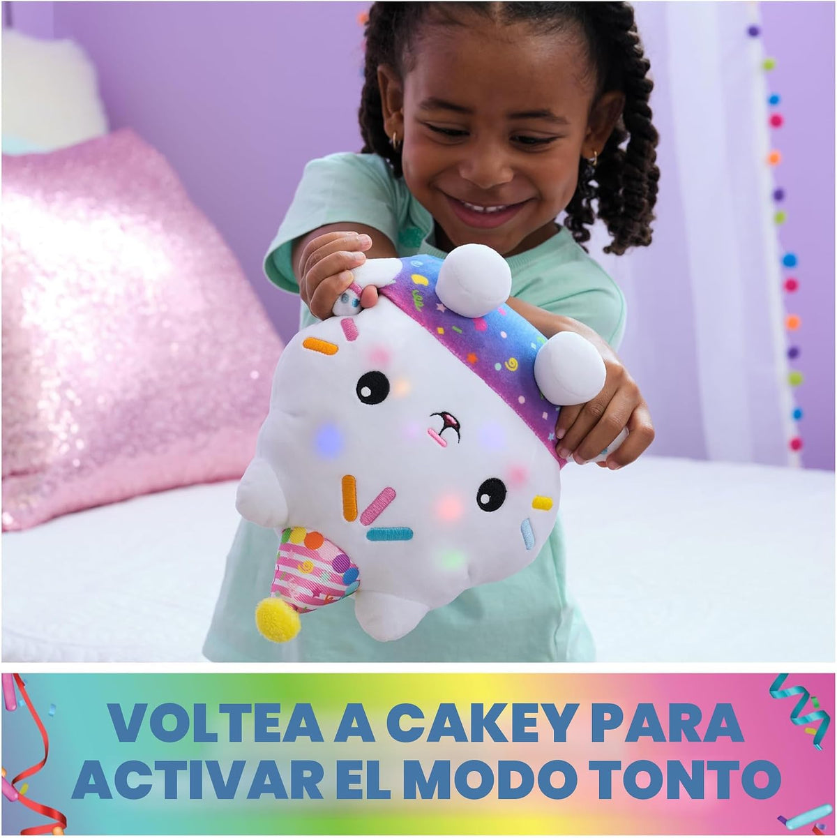 Gabby's Dollhouse Celebrations, Sprinkle Party Cakey Cat Plush...