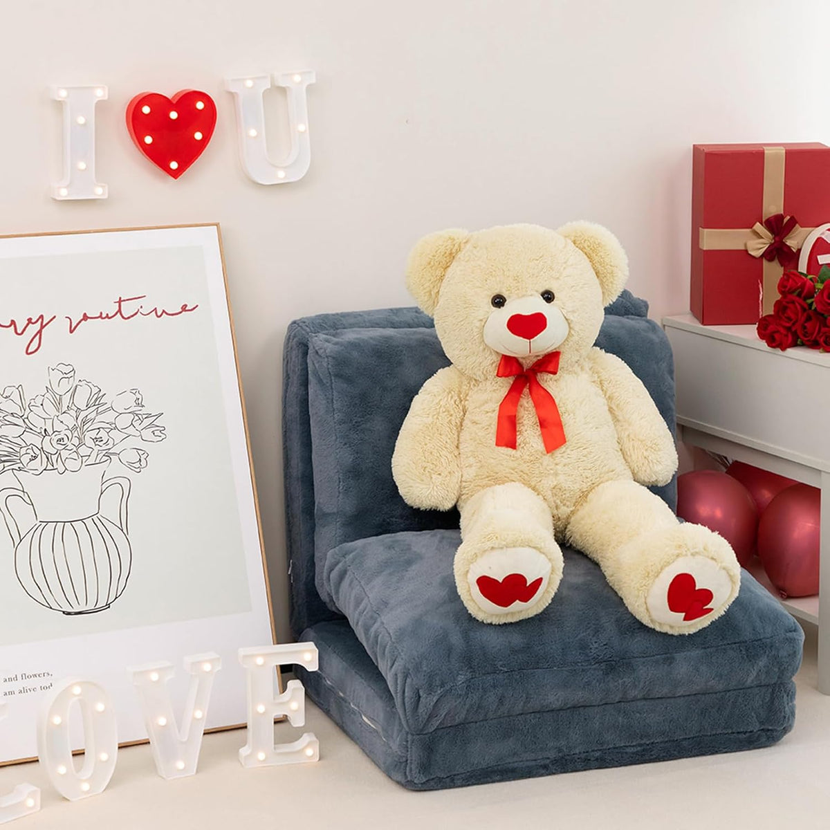 HollyHOME Oso de Peluche Grande Animal de Peluche Oso Grande de Fel...