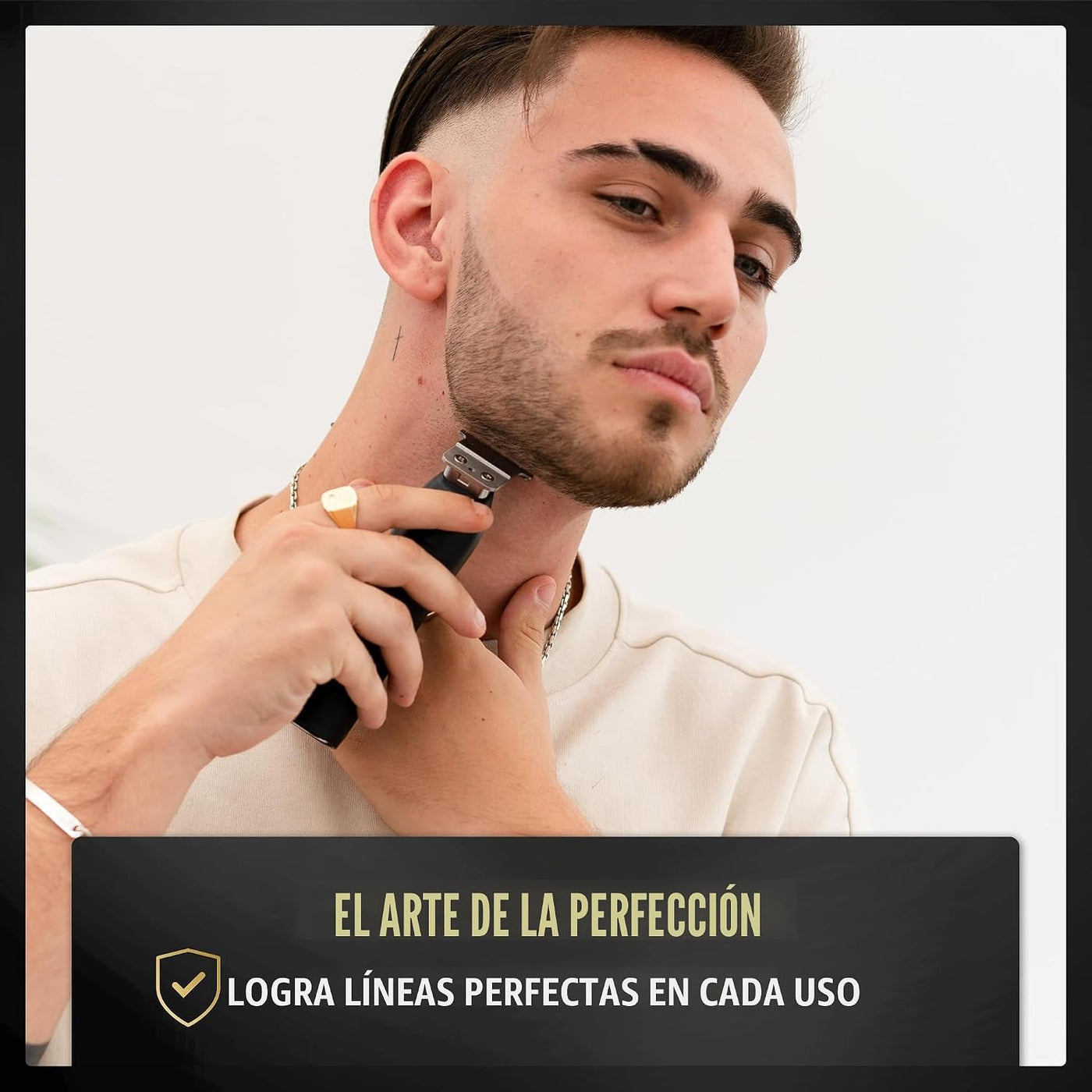 NOVAH Grooming Recortadora de pelo profesional para hombres, recort...