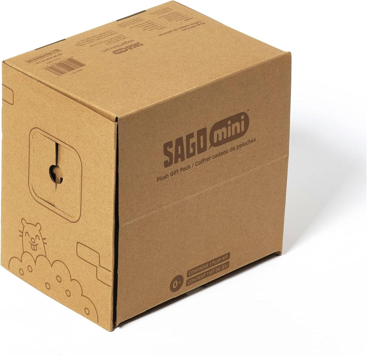 Paquete de regalo de peluche Sago Mini, 4 animales de peluche con c...