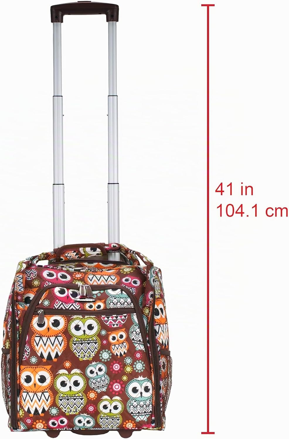 Rockland Melrose - Maleta con ruedas, de porte vertical, para caber...