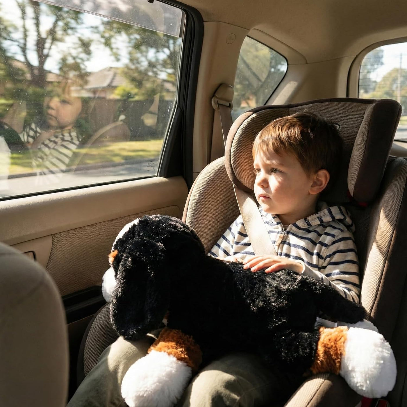 WEIGEDU Juguete de peluche para perro grande, cachorro de montaña b...
