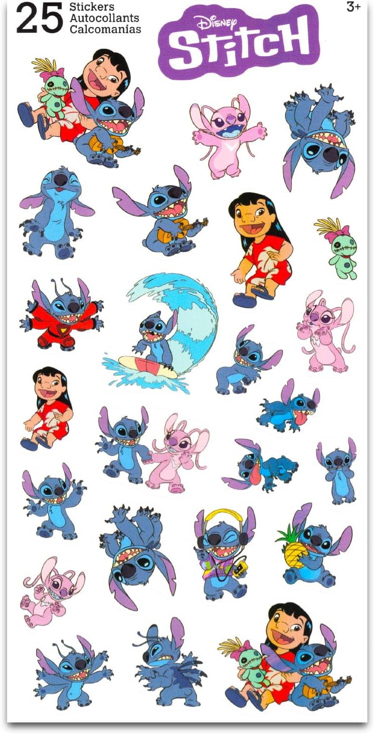 Disney Stitch - Juego de manta de forro polar, paquete con manta su...