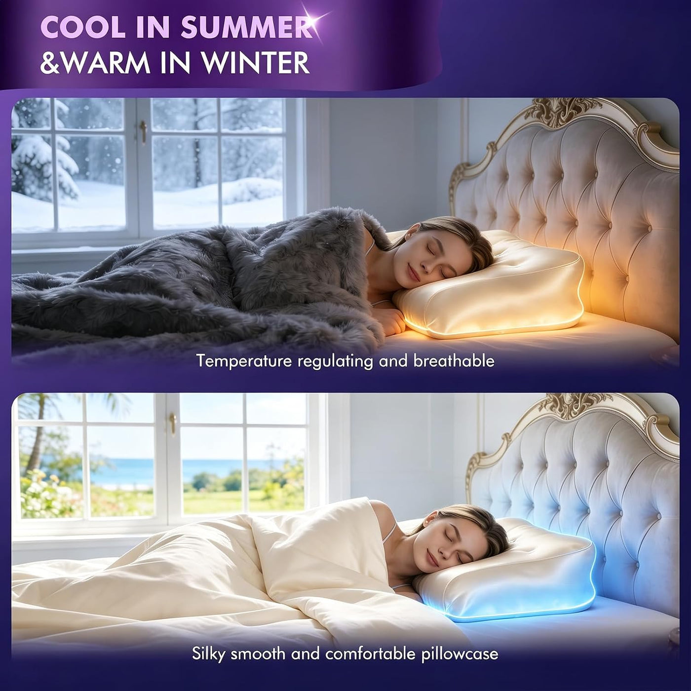 Almohadas ortopédicas de espuma viscoelástica Dayme\u2013Almohada r...