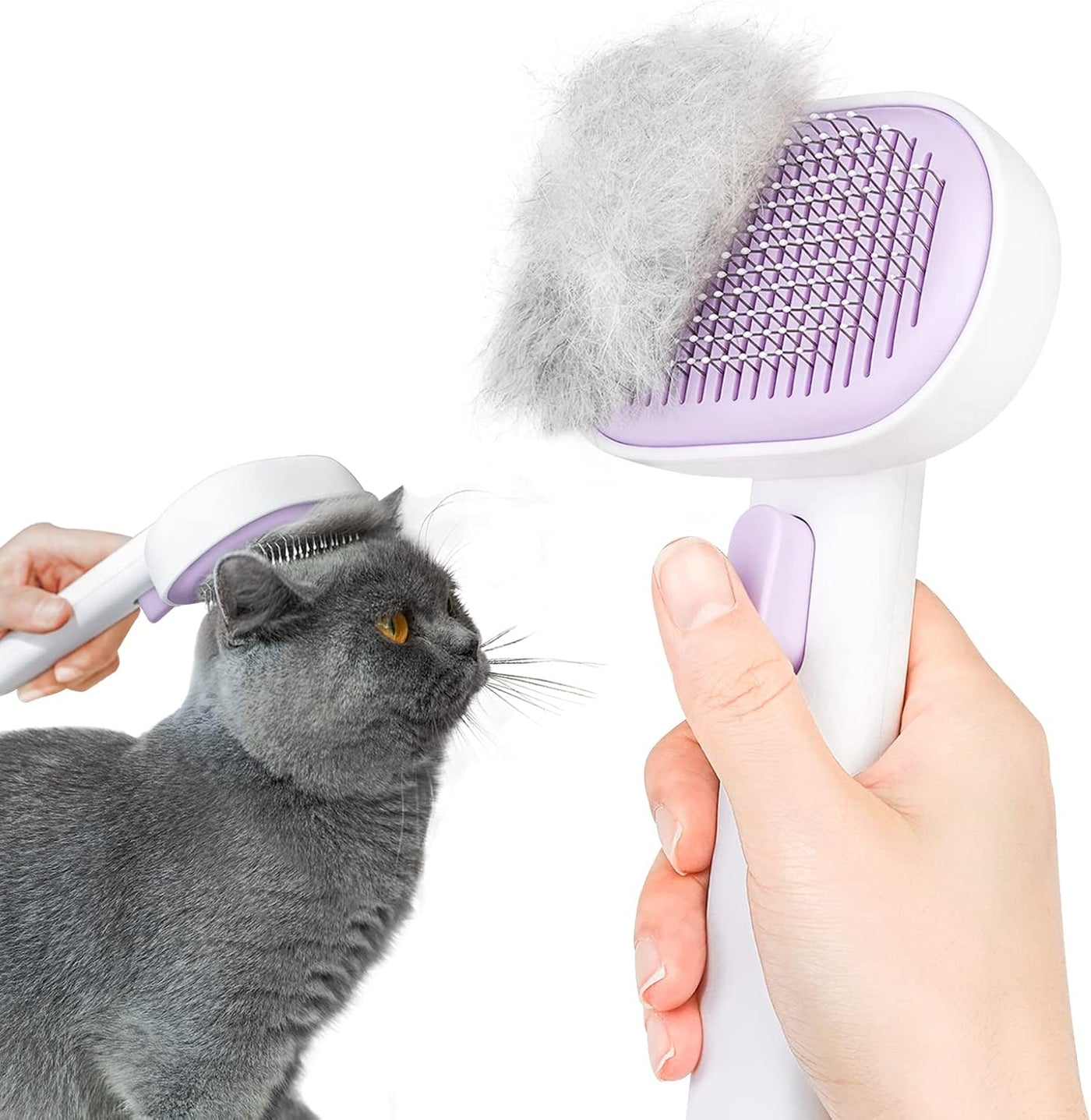 Aumuca Cepillo de Aseo para Gatos y Perros