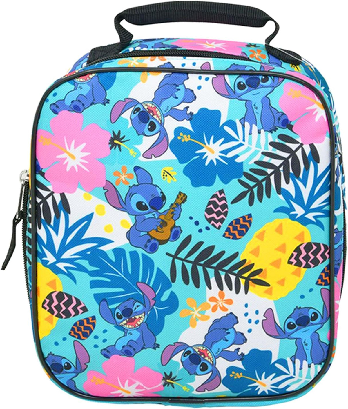 Disney Stitch Mochila y lonchera para niñas, paquete con bolsa esco...