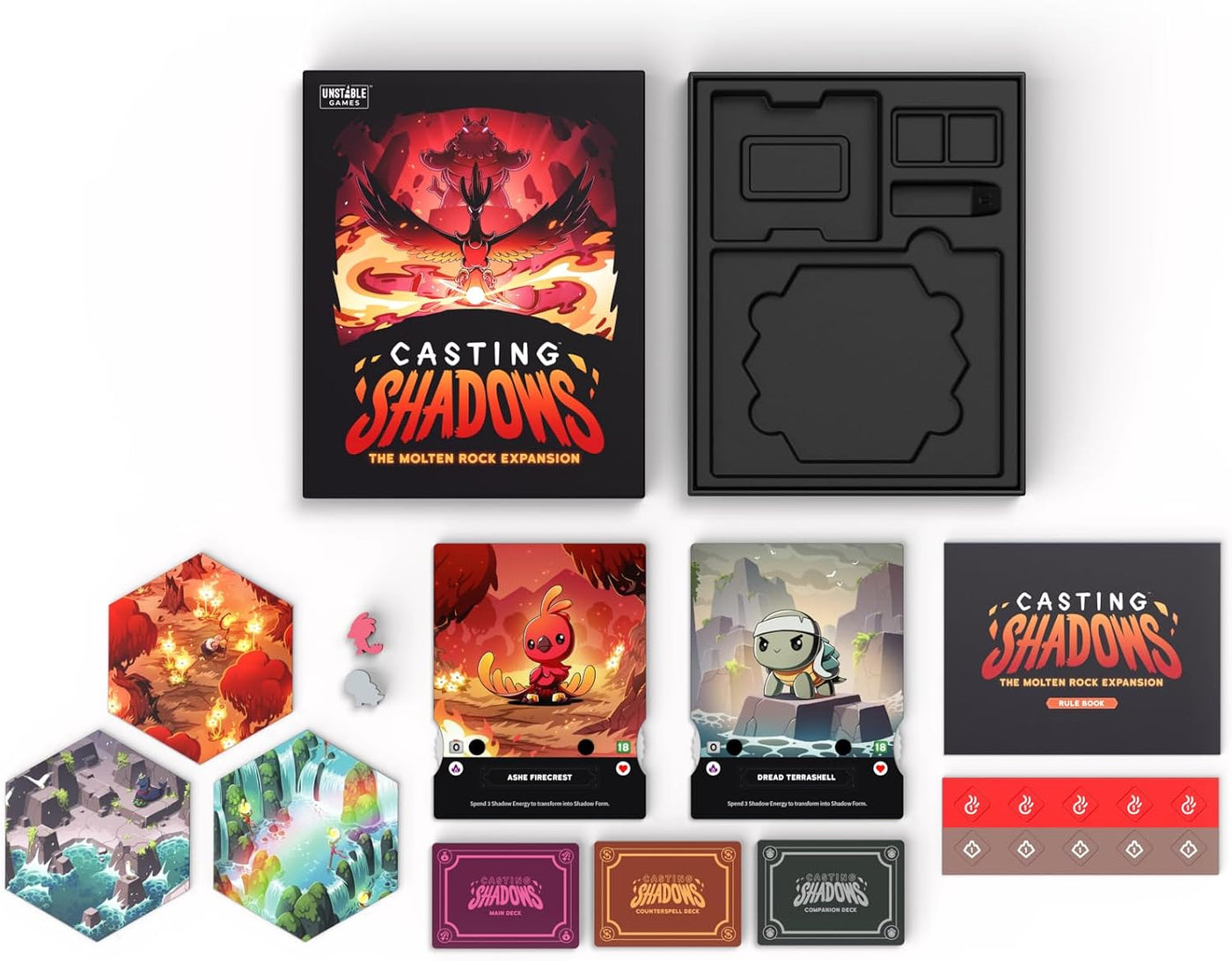 Casting Shadows: Expansión Molten Rock