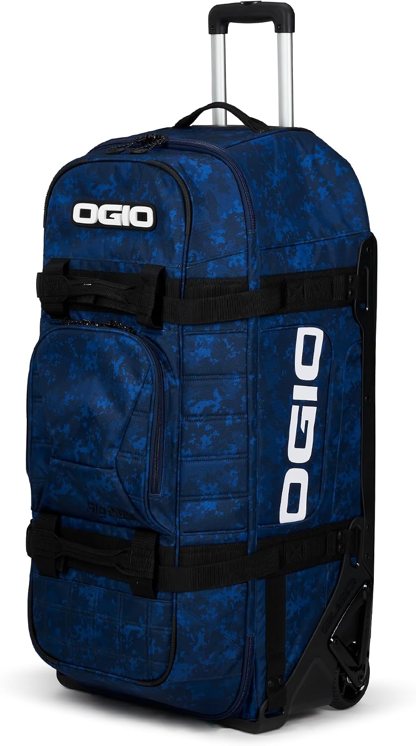 OGIO Rig 9800 Bolsa con ruedas (camuflaje azul)