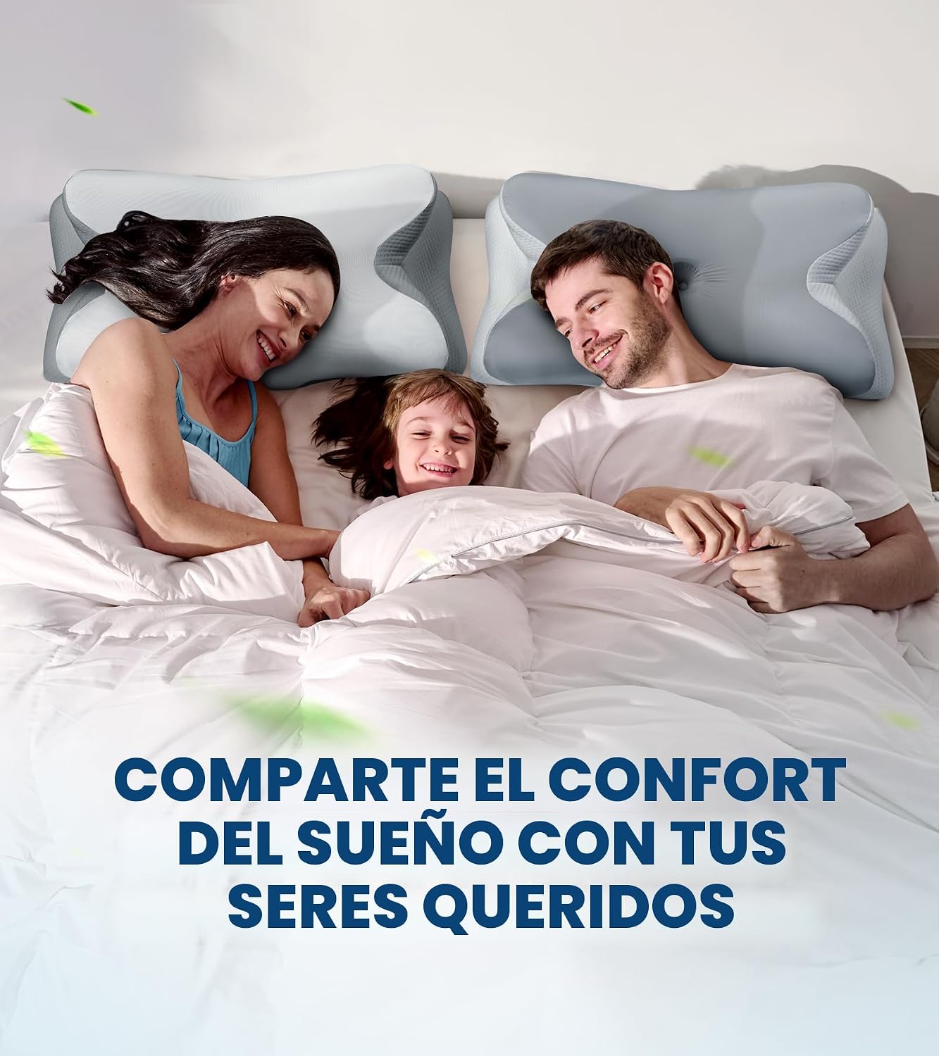 Almohada cervical eficaz para el alivio del dolor para dormir, almo...